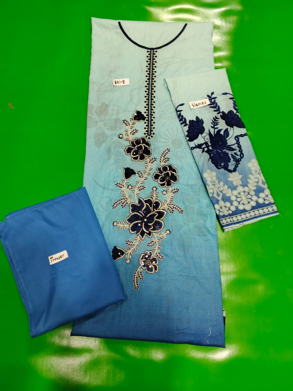 lawn 2PC unstitch suit
