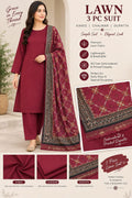 Lawn 3PC unstitch suit